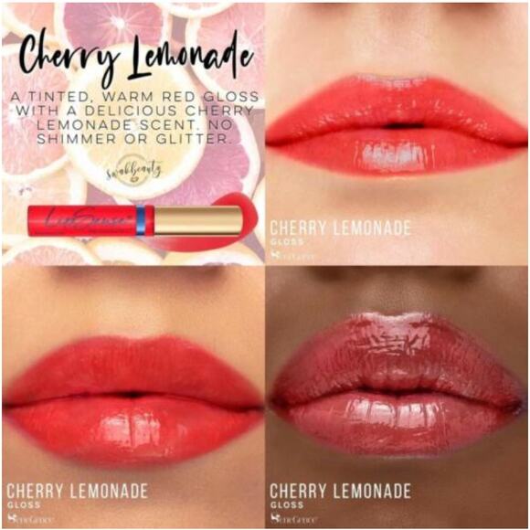 SeneGence Cherry Lemonade Gloss LipSense New Sealed Limited Edition - Picture 6 of 6